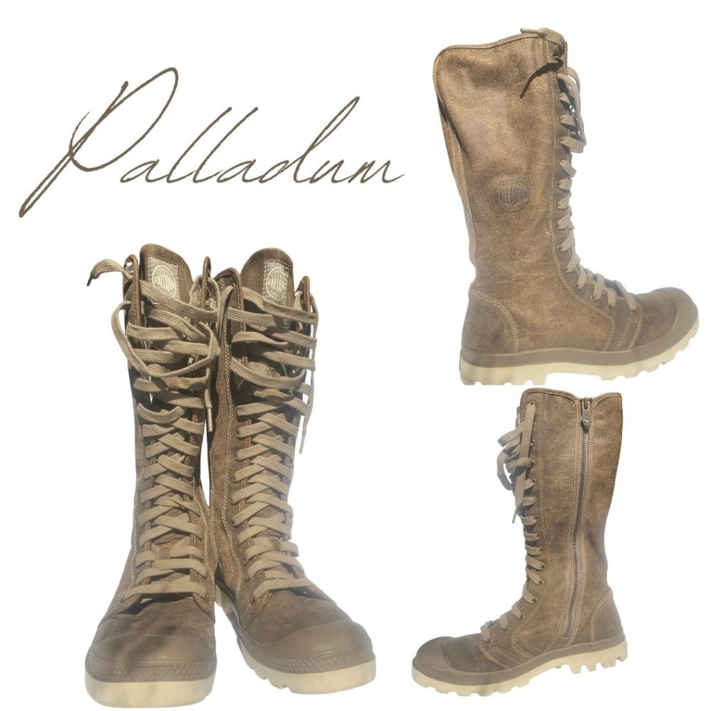 Palladium Knee Boots